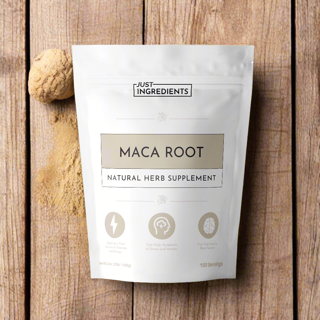 Boost energy, endurance & focus with Organic Maca Root. A powerful adaptogen supporting stress relief, brain function & natural performance