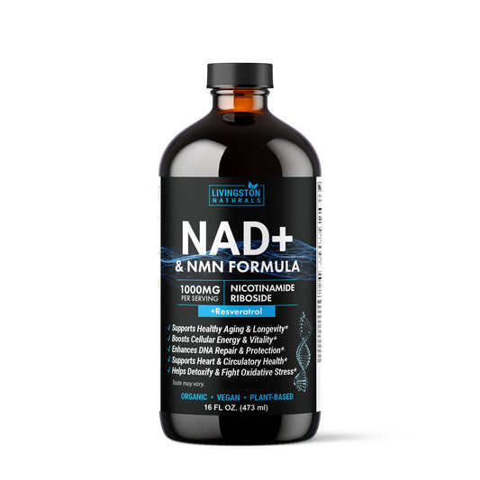 NAD+ & NMN Cellular Vitality Organic Formula with Resveratrol