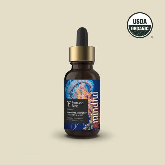 Mindful Elixir — Organic Lion’s Mane, Bacopa & Ginkgo Extract