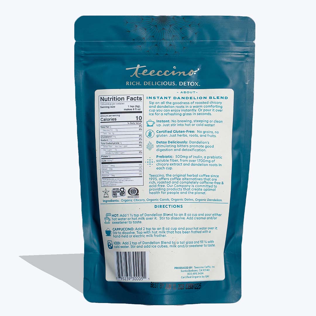 Instant Dandelion Herbal Coffee