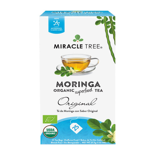 Organic Moringa Tea - Original - Caffeine-Free Herbal Tea