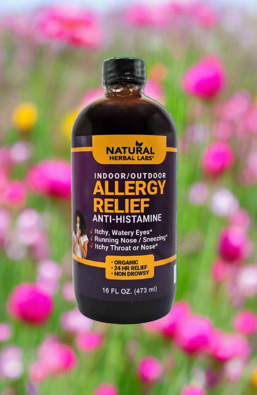 Breathe Easier Naturally: Organic Allergy Relief Formula