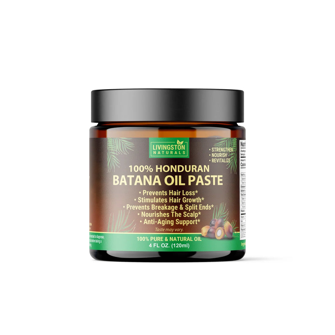 Pure Batana Oil Paste: Deep Hair Nourishment & Shine