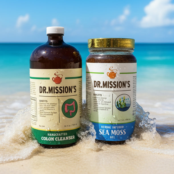 Gut Wellness Duo: Sea Moss Gel + Organic Colon Cleanser