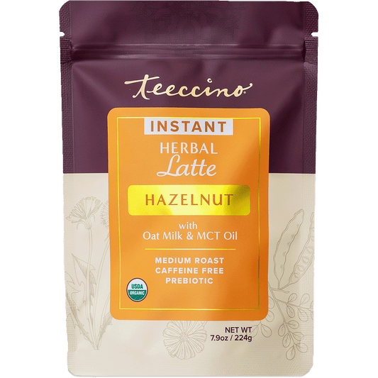 How to Enjoy the Ultimate Instant Hazelnut Herbal Latte