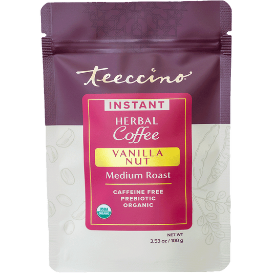 Instant Vanilla Nut Herbal Coffee: Quick, Creamy Mornings