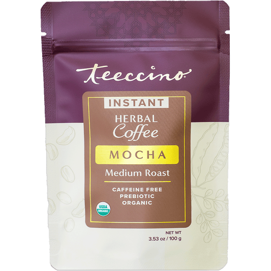 Instant Mocha Herbal Coffee: Quick Mocha Flavor—No Brew Needed