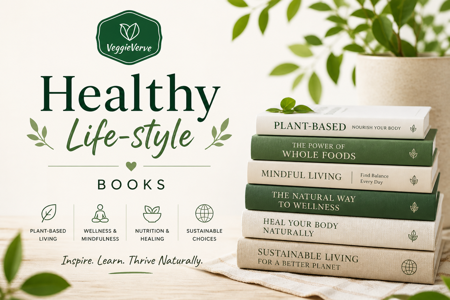 Healthy Life-Style Books - VeggieVerve