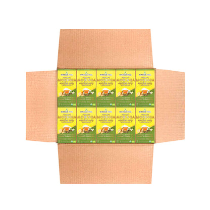 Organic Moringa Energy Tea - Ginger Lemon - Natural Coffee Alternative
