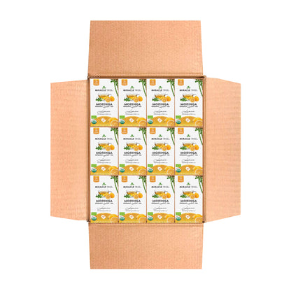 Organic Moringa Tea - Lemon - Caffeine-Free Herbal Tea