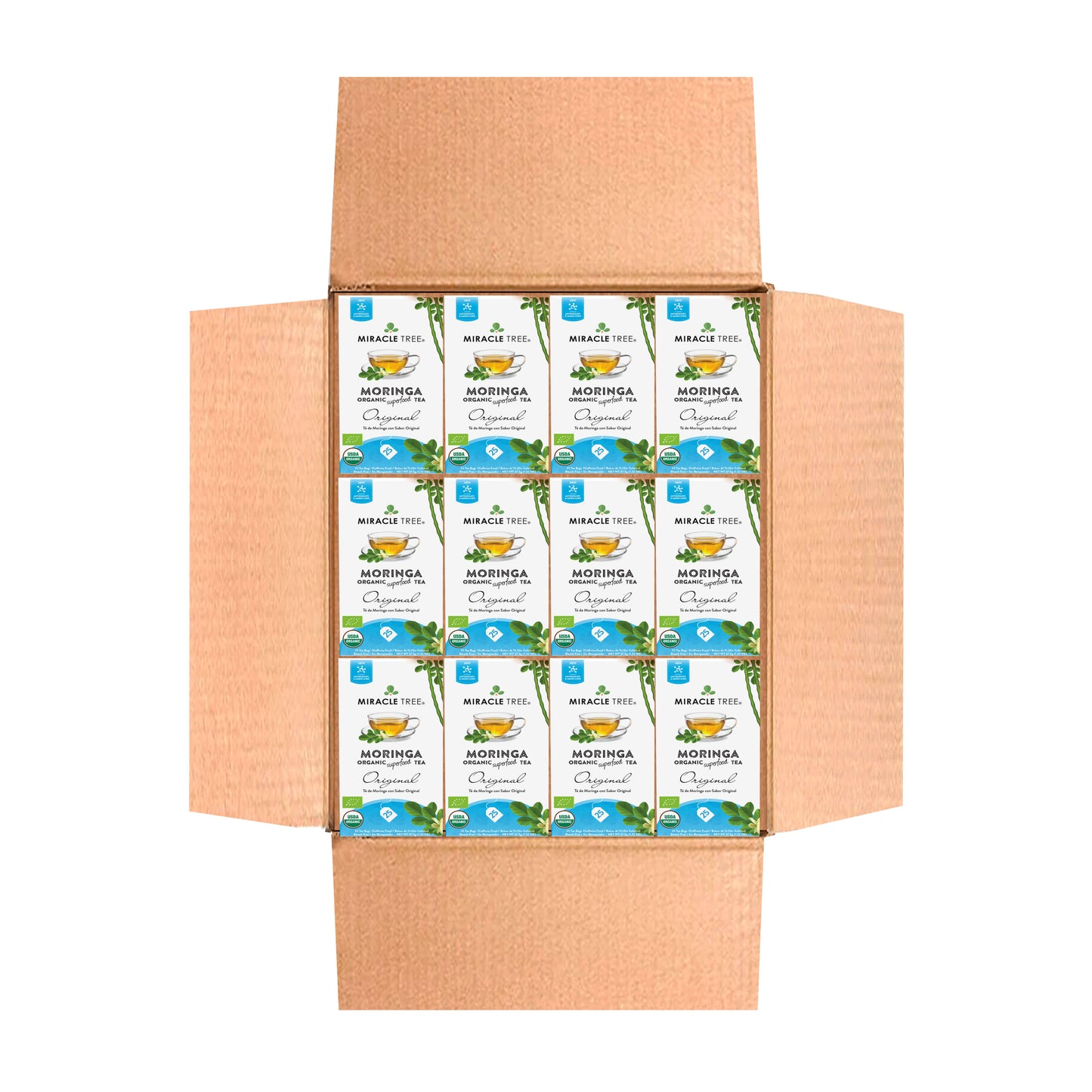 Organic Moringa Tea - Original - Caffeine-Free Herbal Tea