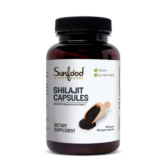 Shilajit capsules by Sunfood