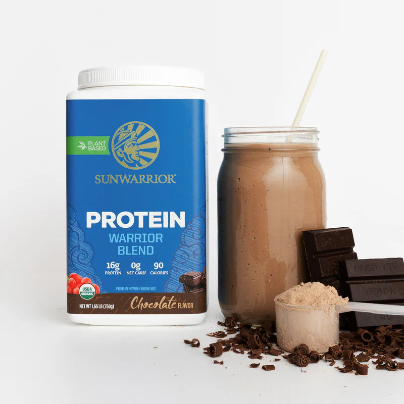 Warrior Blend Organic Protein. Chocolate