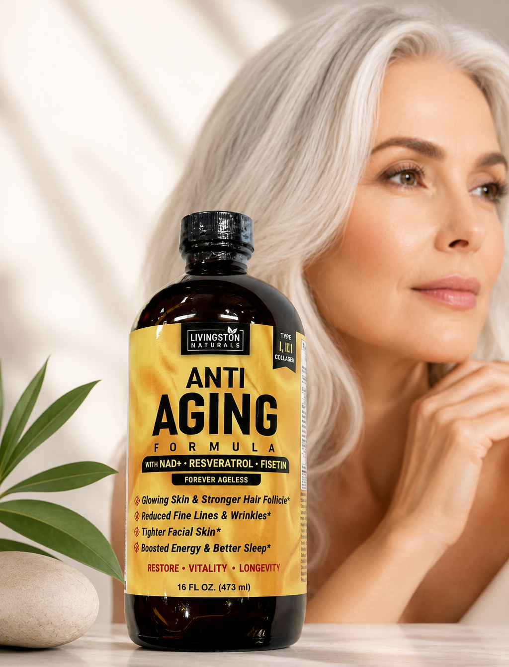 Anti Aging formula with NAD by Livingston