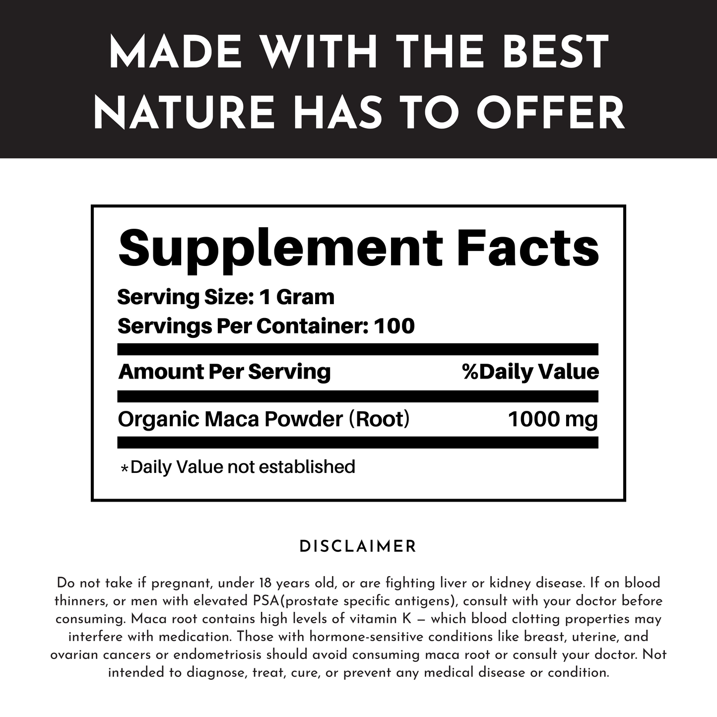 Organic Maca Root Powder – Energy, Focus & Endurance