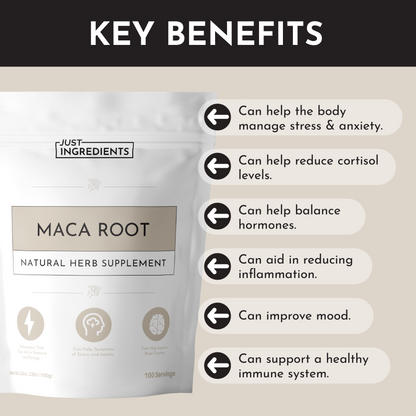 Organic Maca Root Powder – Energy, Focus & Endurance