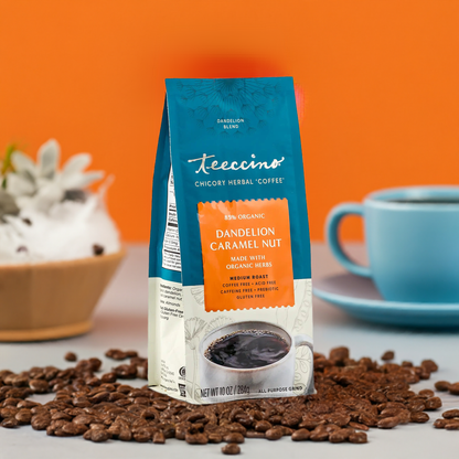 Dandelion Caramel Nut Chicory Herbal Coffee