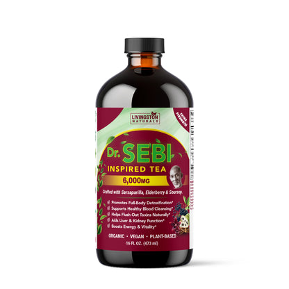 Dr. Sebi Inspired Tea — Rooted in Nature | 16 fl oz