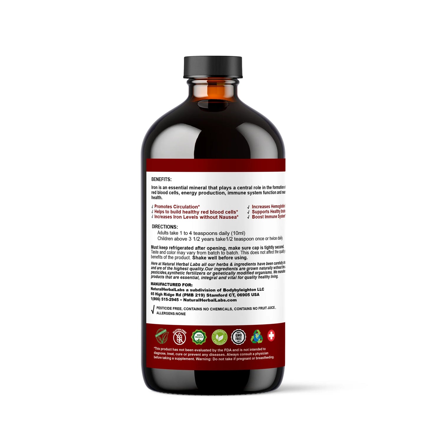 Organic Herbal Iron Formula