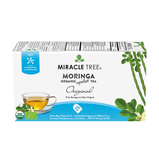 Organic Moringa Tea - Original - Caffeine-Free Herbal Tea