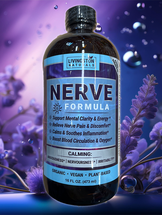 Calming Organic Herbal Nerve Support Formula