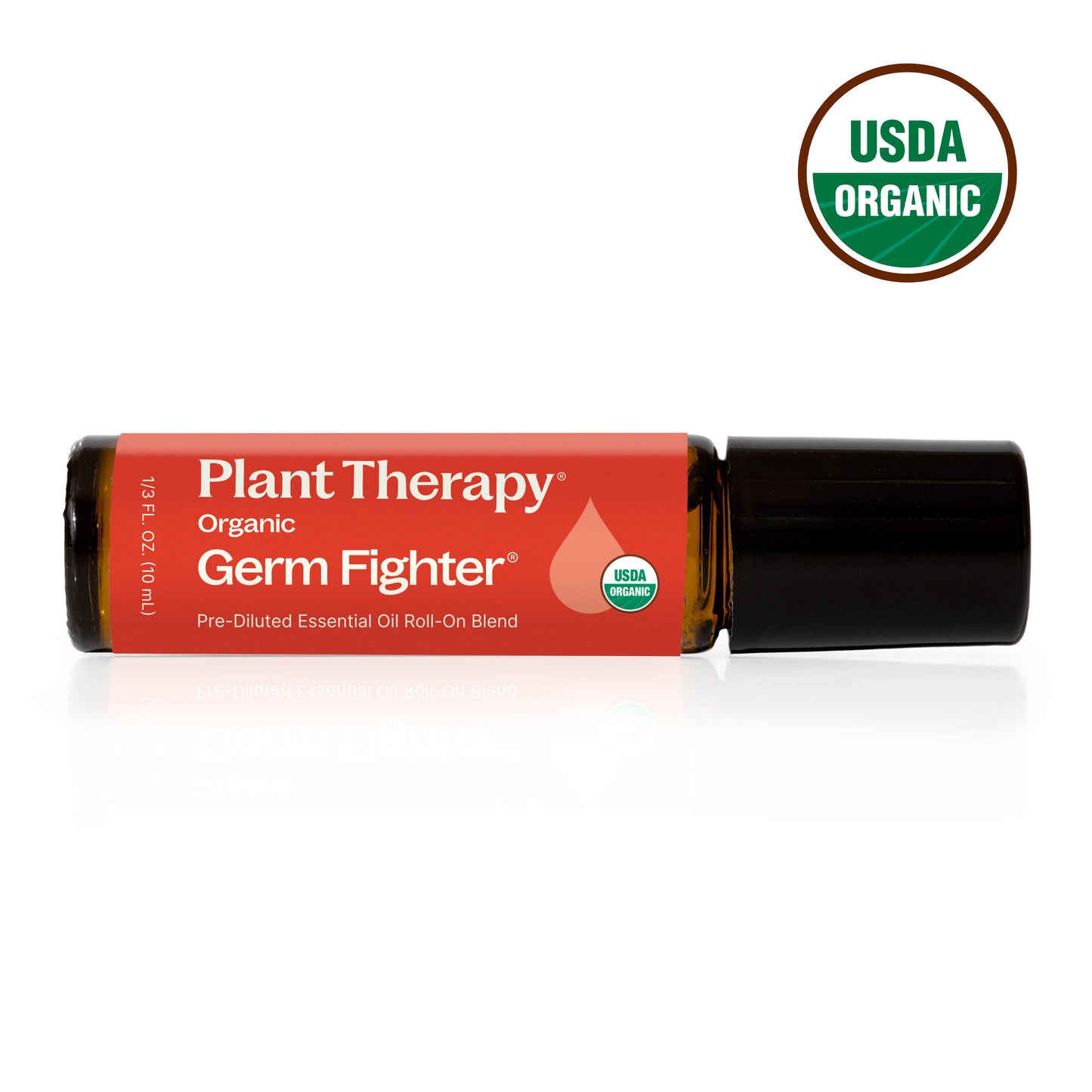Organic Germ Fighter®️ Essential Oil Blend Pre-Diluted Roll-On