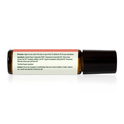 Organic Germ Fighter®️ Essential Oil Blend Pre-Diluted Roll-On