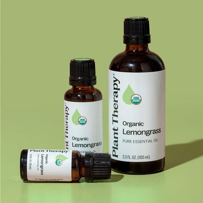 Organic Lemongrass Essential Oil