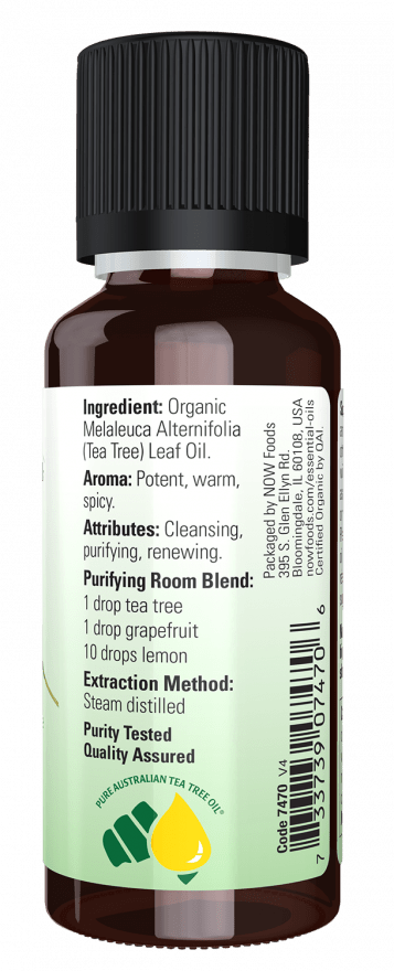 Organic Tea Tree Essential Oil