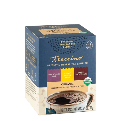 Prebiotic SuperBoost Herbal Tea Sampler Box