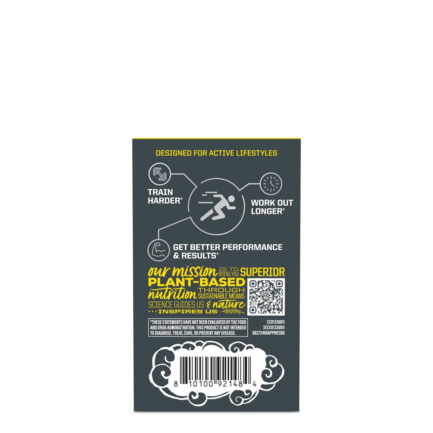 Active Energy & Stamina Capsules – Organic Peak Performance Formula (Caffeine-Free)