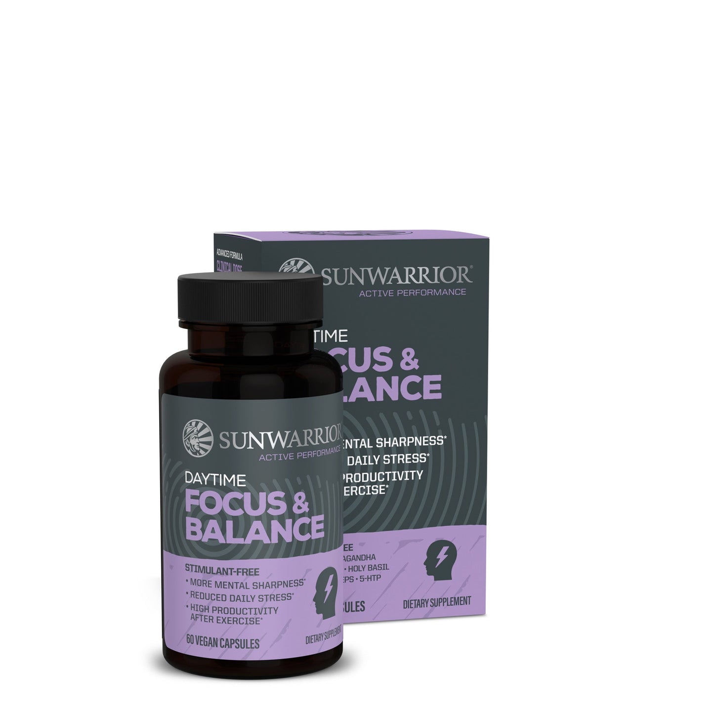 Active Focus and Balance Capsules with Adaptogens & Mushrooms