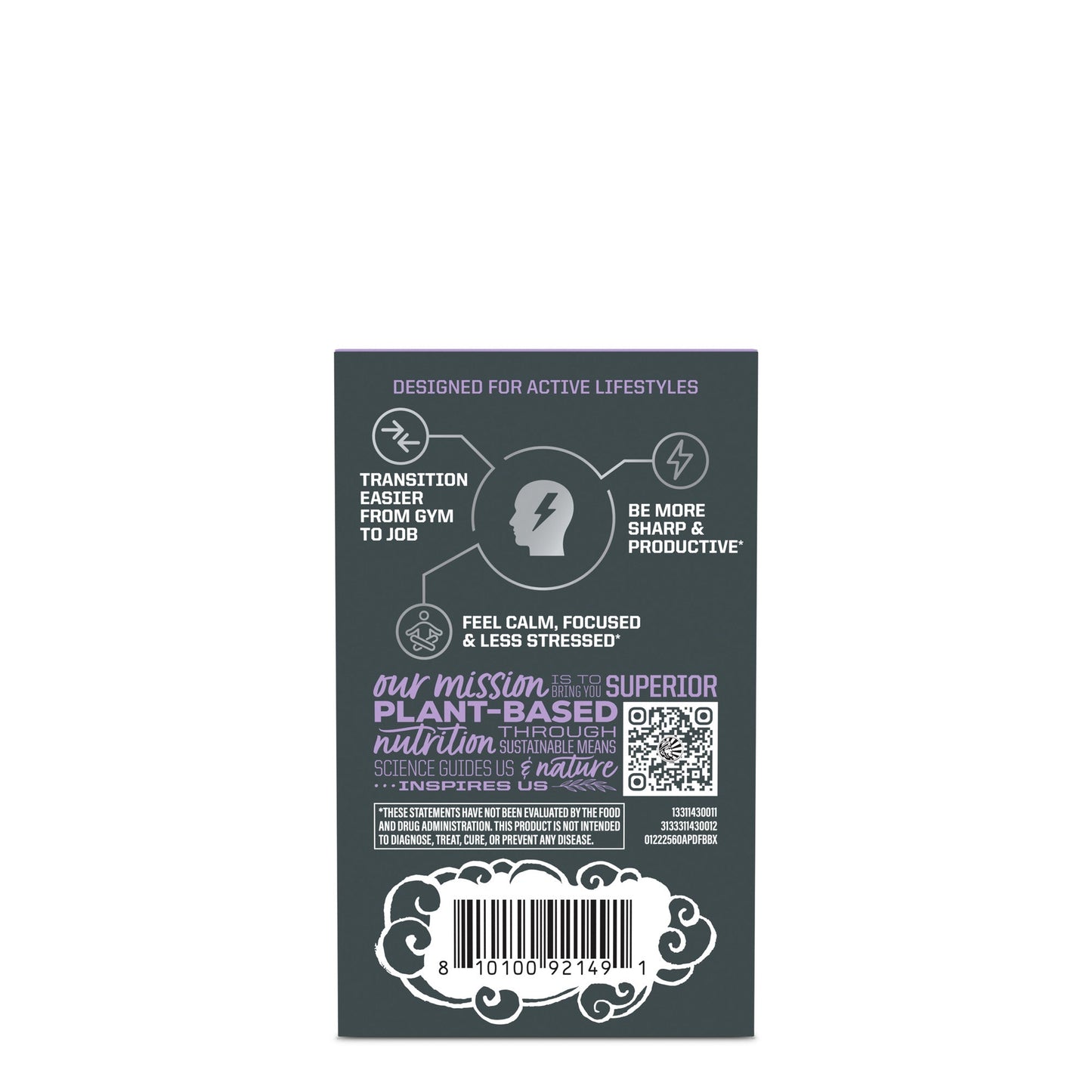 Active Focus and Balance Capsules with Adaptogens & Mushrooms