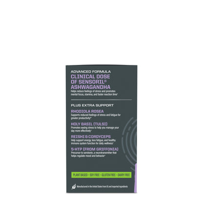 Active Focus and Balance Capsules with Adaptogens & Mushrooms