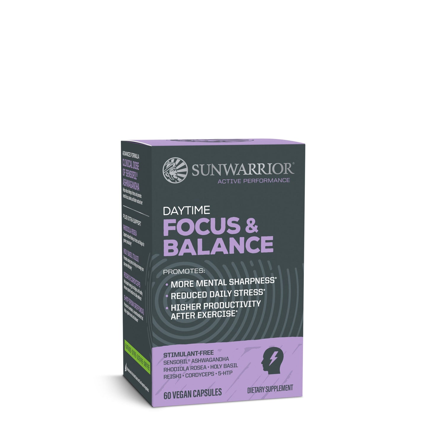 Active Focus and Balance Capsules with Adaptogens & Mushrooms