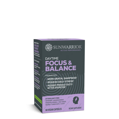 Active Focus and Balance Capsules with Adaptogens & Mushrooms