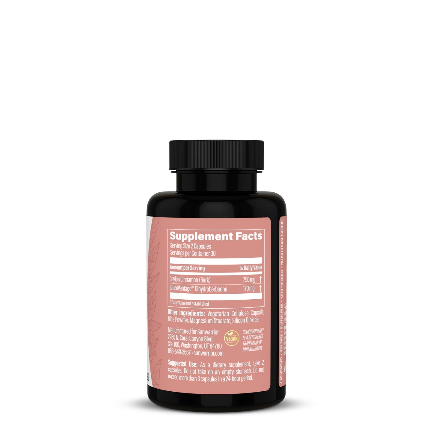 Sunwarrior Berberine – Blood Sugar & Metabolic Support