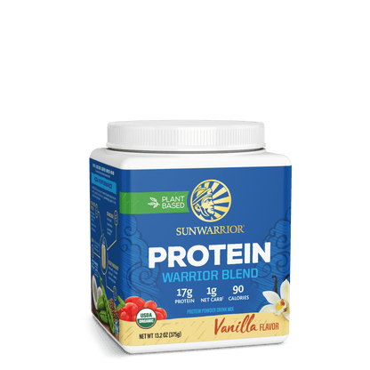 Warrior Blend Organic Protein. Vanilla