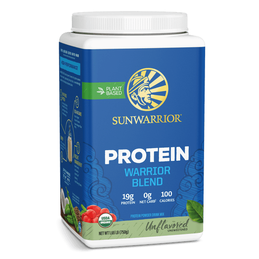 Warrior Blend Organic Protein. Unflavoured