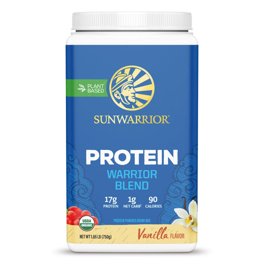 Warrior Blend Organic Protein. Vanilla