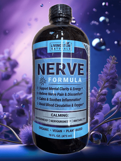 Calming Organic Herbal Nerve Support Formula