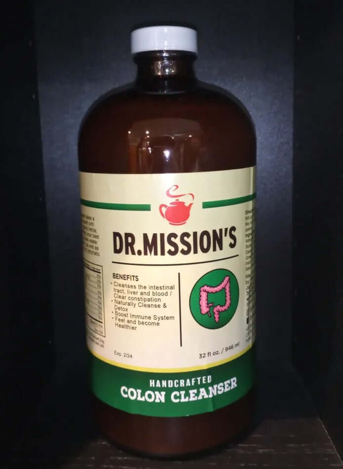 Dr. Mission's Organic Colon Cleanser | Dr. Mission's Organic Colon Cleanser uses 21 organic herbs to eliminate waste, detoxify the liver and kidneys, enhance circulation, and boost focus and memory