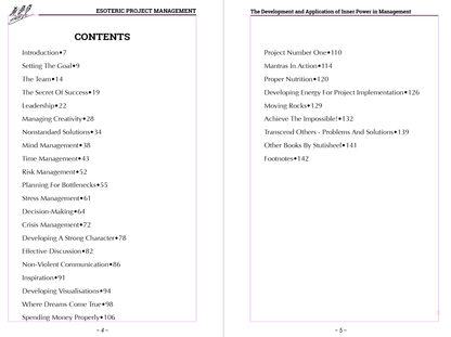 e-Book. Esoteric Project Management | Enhance your project management skills with inner dimension. Blend ancient meditation techniques with modern strategies for inner power and effective leadership