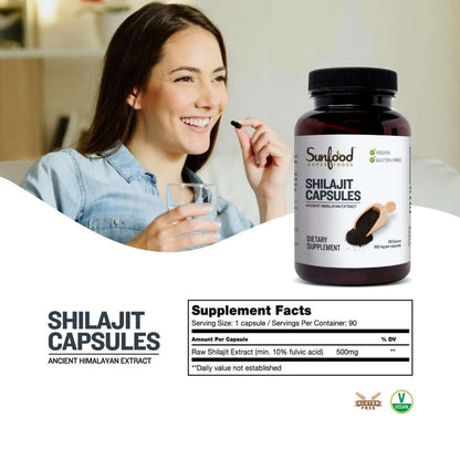 Authentic Himalayan Shilajit Capsules | Discover pure Shilajit capsules from ancient Himalayan plant material. Hand-harvested and low-temp dried for potency, our Shilajit boosts vitality and immunity