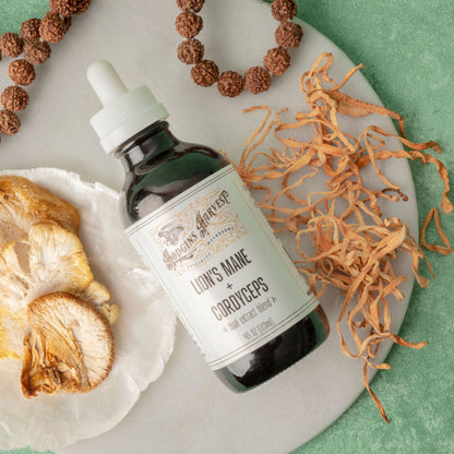 Organic Lion's Mane + Cordyceps Dual Extract Tincture