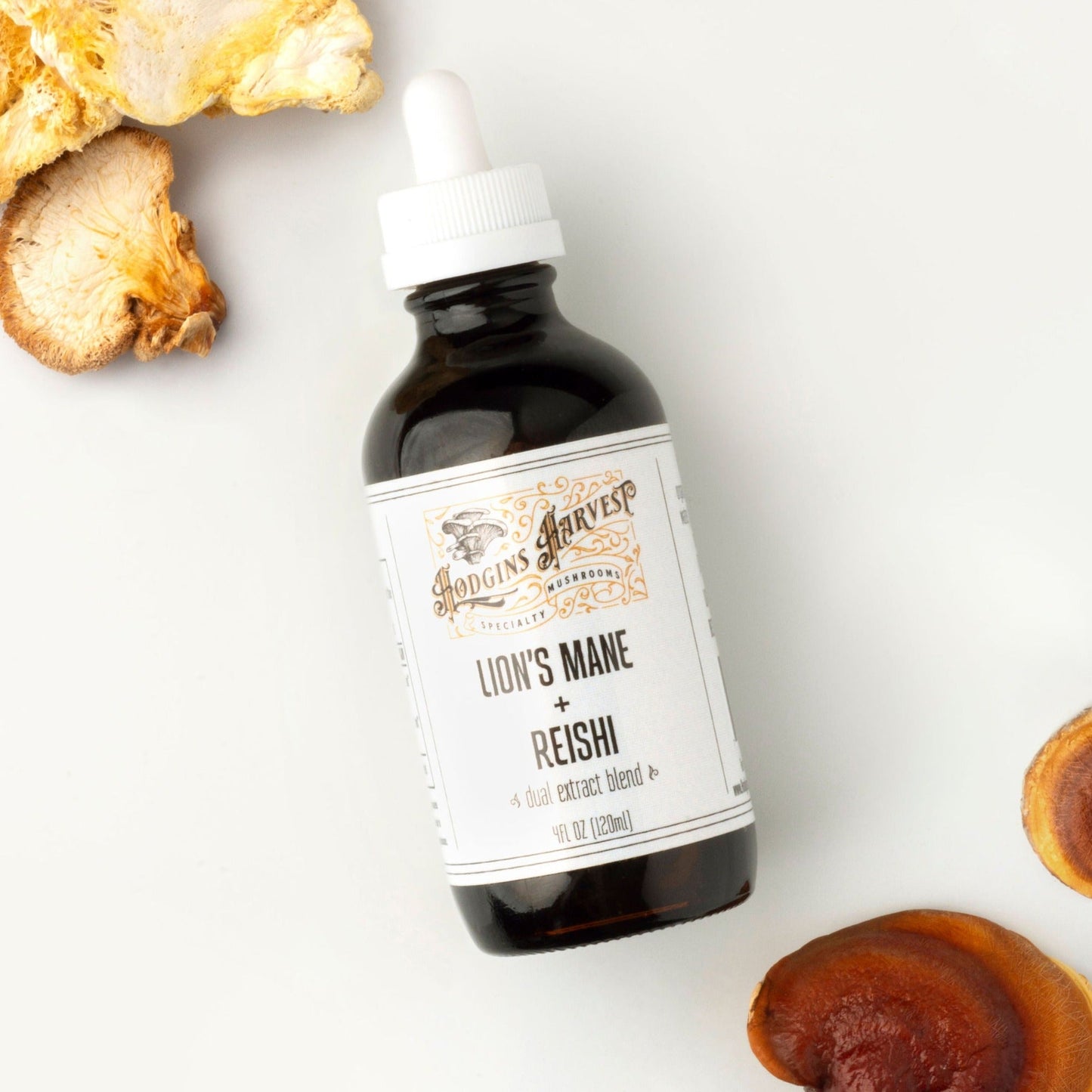Organic Lion's Mane + Reishi Dual Extract Tincture