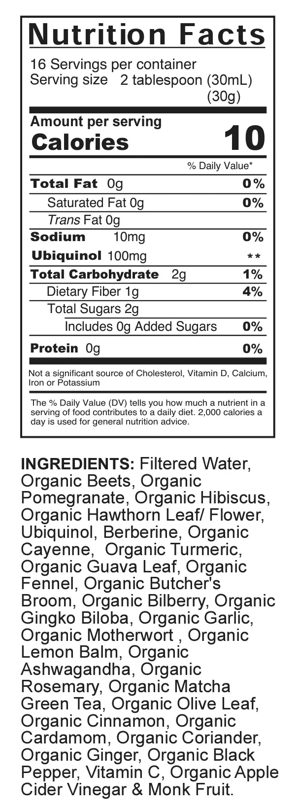 Organic Heart & Circulation Formula