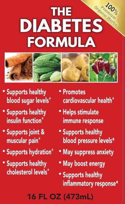 Organic Herbal Diabetes Support Formula Natural Herbal Labs | Discover our Organic Diabetes/Blood Sugar Support Formula. With Gymnema Sylvestre, Prickly Pear, Green Tea, Cinnamon, and more, it supports healthy blood sugars