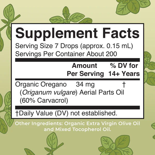MeryRuth Organic Oregano Oil