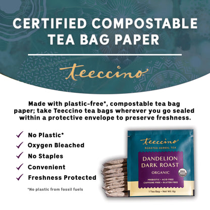 Dandelion Dark Roast Herbal Tea
